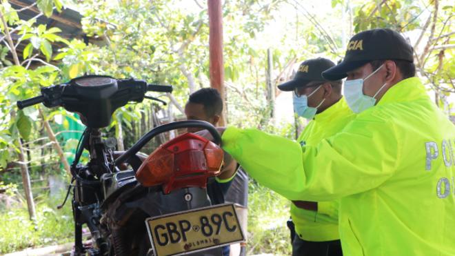 Desplegamos acciones contundentes contra el hurto de automotores en el Vaupés 