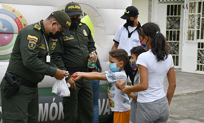 Fortalecimiento de principios y valores a través de la lúdica y la recreación 