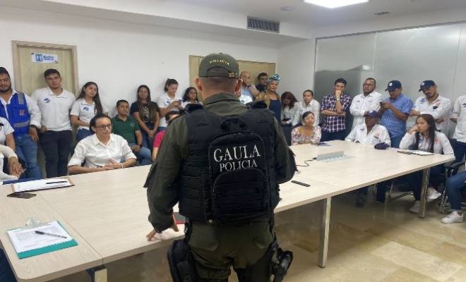 Actividades capacitación Gaula Cartagena 