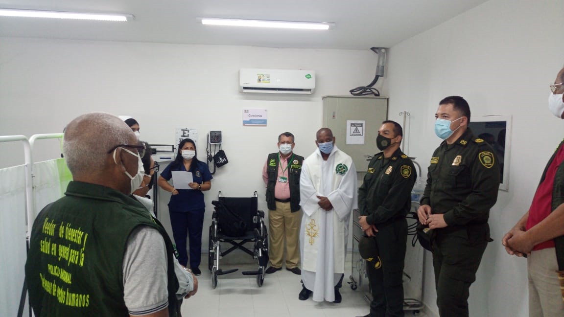sanidad policial-salud policia-sala de procedimientos menores-policia santa marta-policia magdalena
