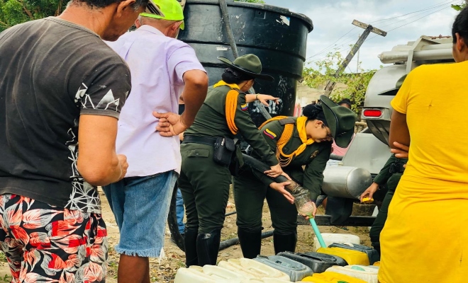 Con esta actividad, se beneficiaron más de 150 familias para suplir las necesidades básicas del hogar.