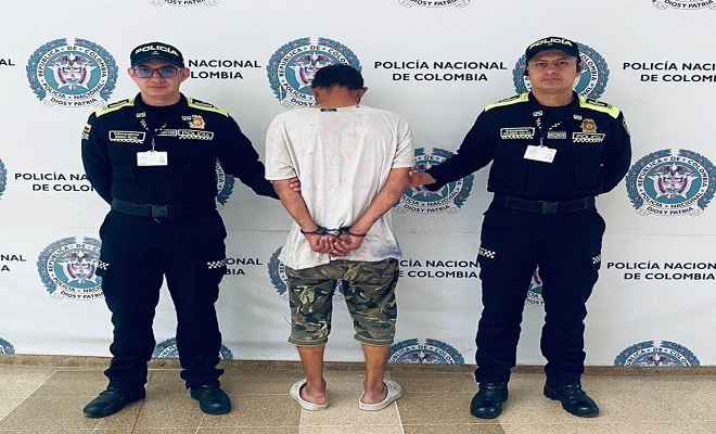 La notificación de su captura se llevó a cabo en vía pública