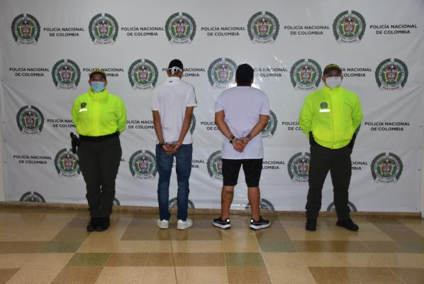 Yeyo y Repique fueron capturados en Armenia