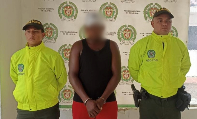 Alias ‘el Morocho’ capturado en Marialabaja por el delito de hurto agravado y calificado