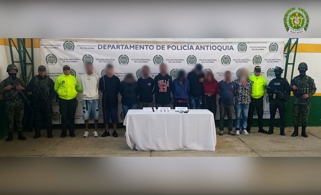 En un operativo con 18 allanamientos, la Policía y el Ejército golpearon el crimen