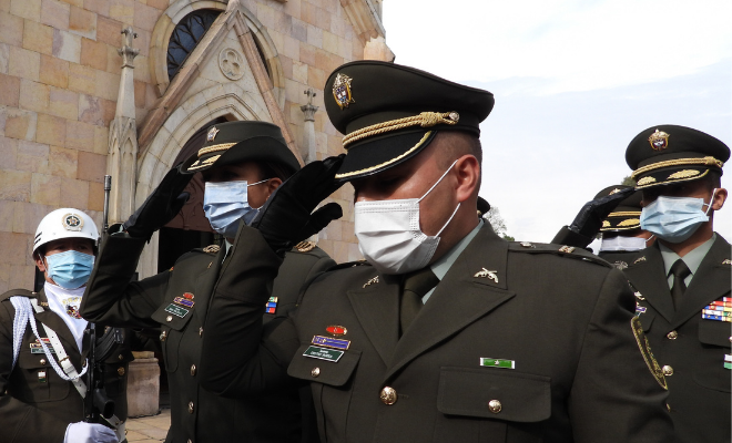 Homenaje a la Sargento Mayor Flor Elva Maldonado Cifuentes 