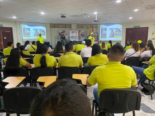 El GAULA de la Policía lideró jornada de capacitación a empresarios. 