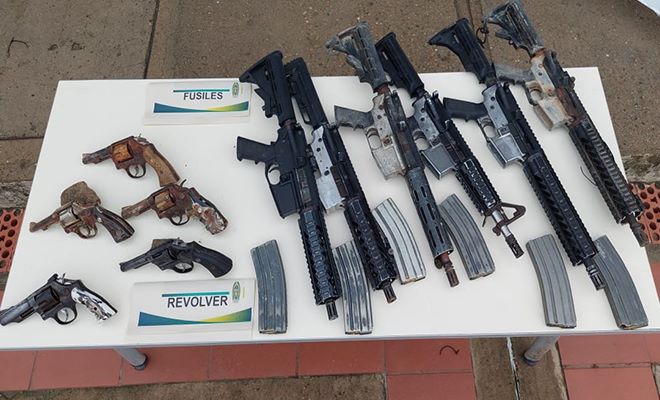 Armamento incautado
