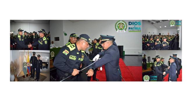 431 uniformados ascendieron en el Departamento de Policía Cundinamarca