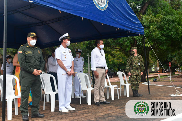 Autoridades del municipio de Puerto Carreño