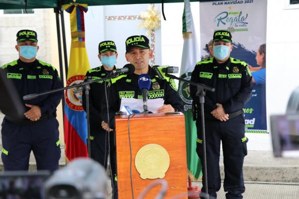 Colombia vivió una noche de Navidad con reducciones en el homicidio y los principales delitos