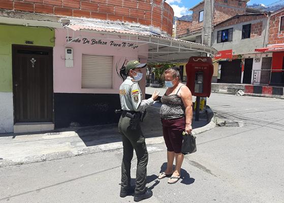 Resultados del toque de queda continuo en el Valle de Aburrá