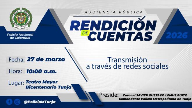 Rendici&oacute;n de cuentas