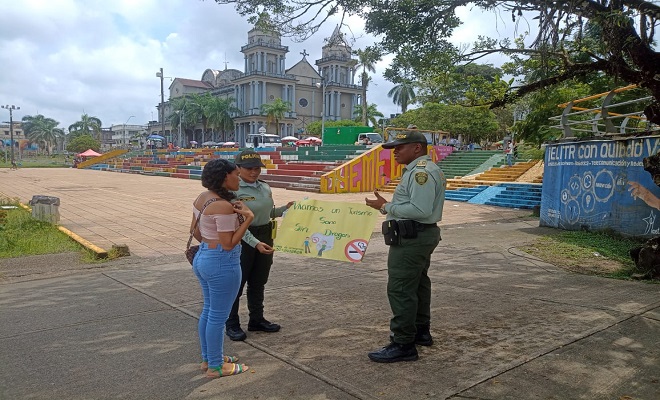  Despliegue de la policía nacional