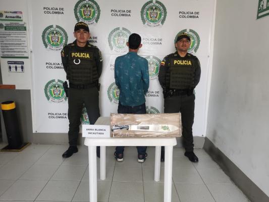 Capturado en flagrancia por violencia intrafamiliar 