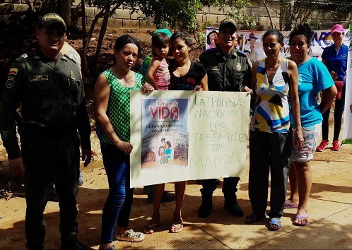 Llevamos a la comunidad un mensaje de Tolerancia, Paz, Amor y Convivencia