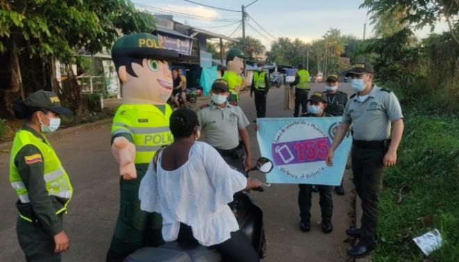 DIGAMOS NO A LA VIOLENCIA CONTRA LA MUJER EN EL VAUPÉS