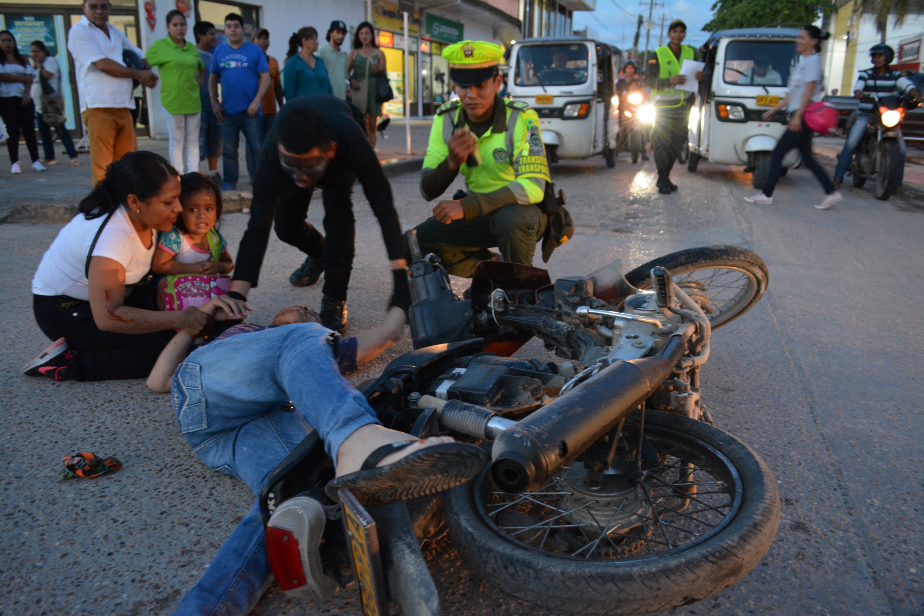 Campaña accidente de transito