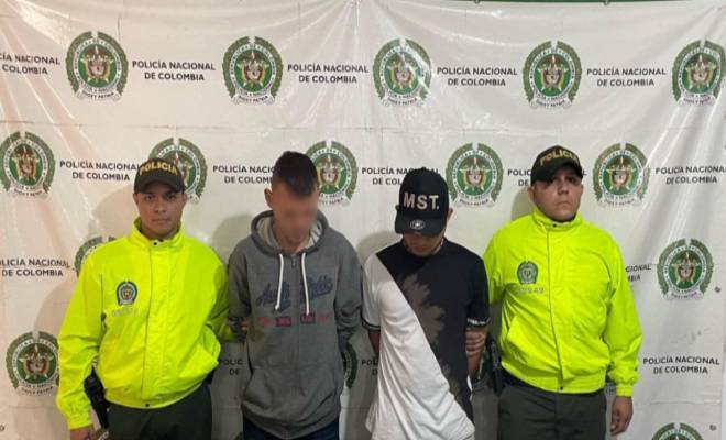 Operativo policial en Pitalito culmina con la captura de dos personas