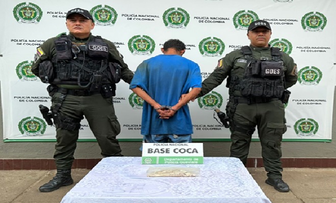 Capturado en Flagrancia por porte de estupefacientes 