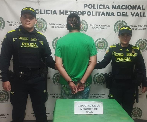 Capturado ciudadano boliviano por demanda de explotación sexual comercial con menor de 18 años