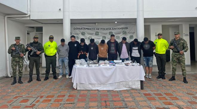 quienes desempeñaban como sicarios y coordinadores del tráfico de estupefacientes