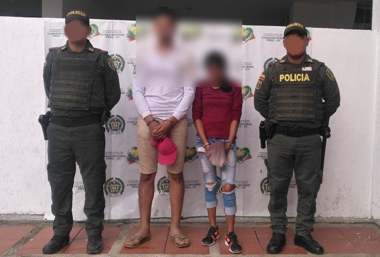 Dos personas capturadas en el municipio de Arauca.