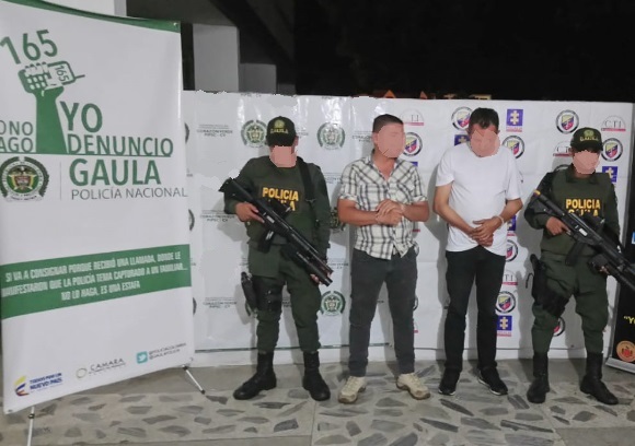 Capturamos por concierto para delinquir con fines extorsivos