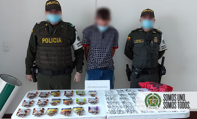 captura por trafico de estupefaciente