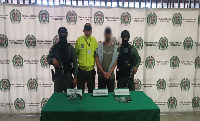 Capturado Alias Pelusa mediante diligencia de registro y allanamiento