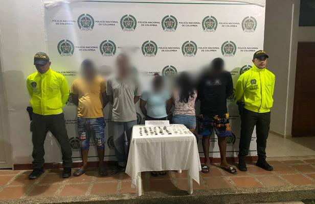 Captura banda delincuencial