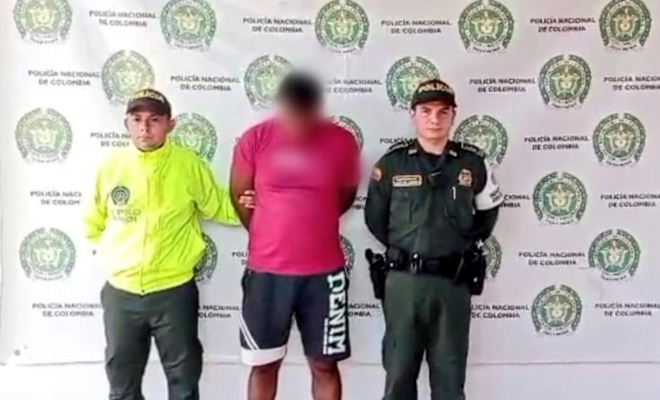 Captura de un hombre por el delito de acceso carnal abusivo con menor de 14 años