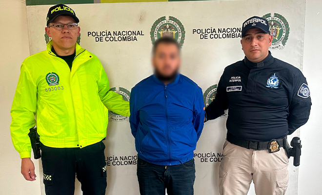 Con el apoyo del Servicio de Marshals de EE. UU., fue capturado un ciudadano extranjero cuando pretendía pasar a Ecuador