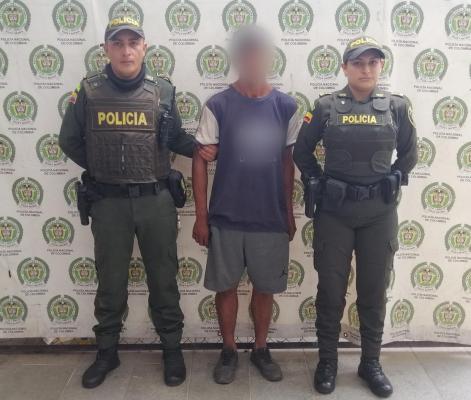 Captura en flagrancia y recuperación de elemento hurtado 