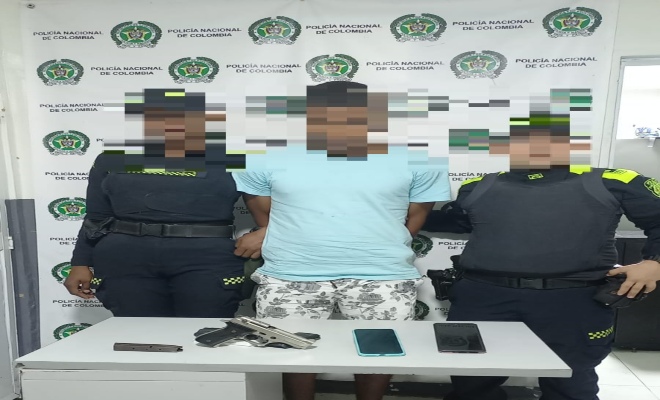 Continúa la ofensiva contra el hurto y el porte ilegal de armas en Cartagena: cinco  capturados en las últimas 24 horas