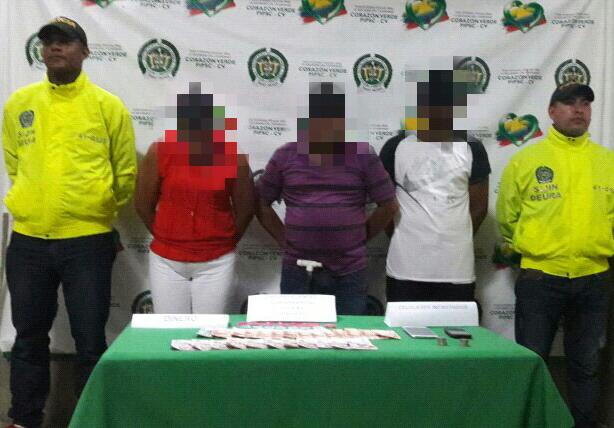 Una Mujer Y Dos Hombres Fueron Capturados Por La Sijin De Urabá