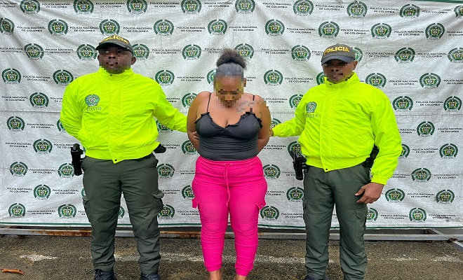 Capturada mujer por presunto hurto calificado y agravado