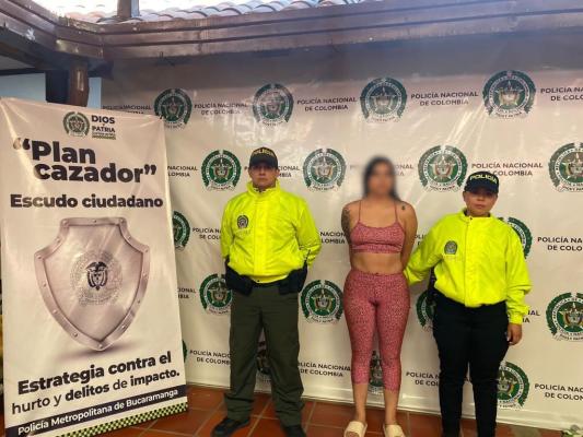 Capturada  “Natalia” 