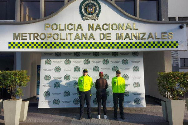 capturada en Manizales mediante orden judicial