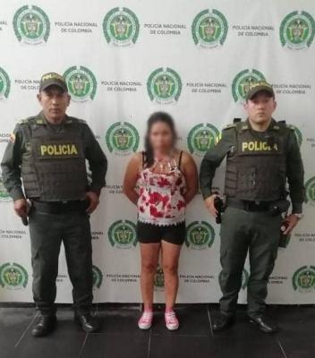 Capturada por agredir a su compañero sentimental