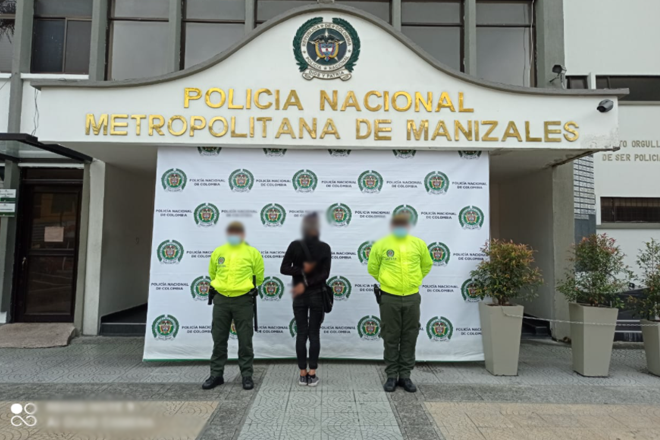 Mediante orden judicial capturamos a “Sara” por hurto calificado y agravado