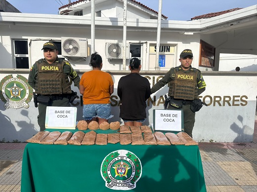 La Policía Nacional sacó de circulación 11.500 dosis de estupefacientes