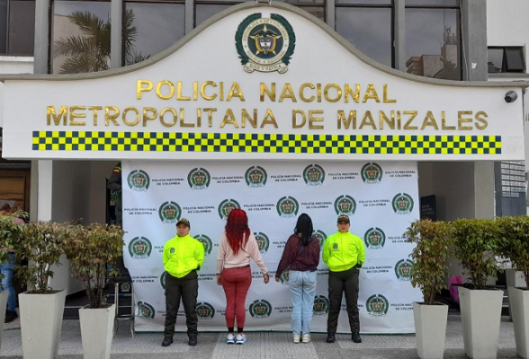 capturadas mediante orden judicial por hurto calificado y agravado