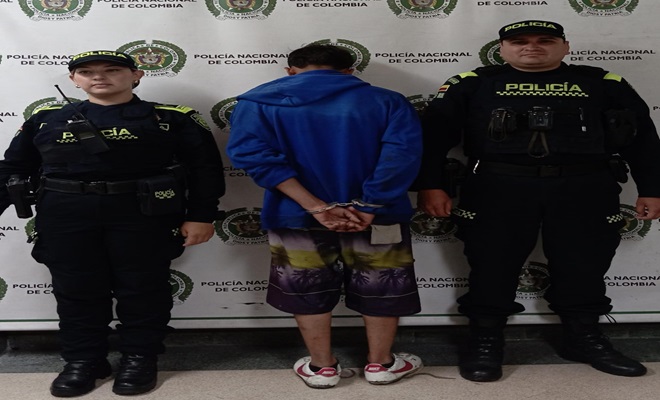 capturado en flagrancias por el delito de violencia contra servidor público.