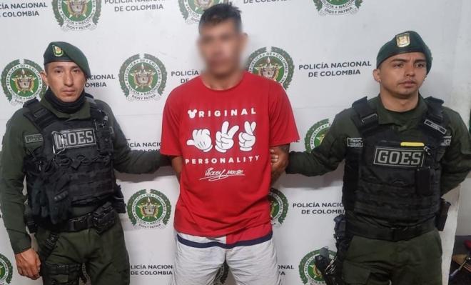 Capturado en el vereda San Bernardo