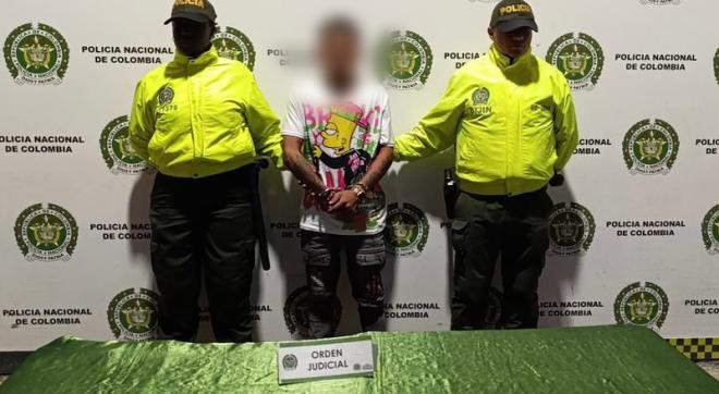 capturado mediante orden judicial