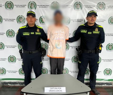 capturado por orden judicial