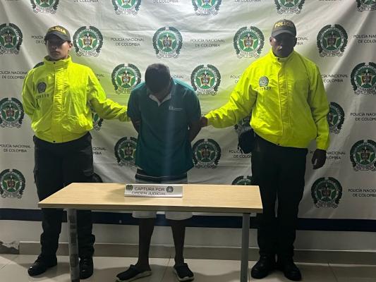 Capturado un hombre que era solicitado por orden judicial, por el delito de homicidio en circunstancia de agravación en grado de tentativa y porte ilegal de armas de fuego