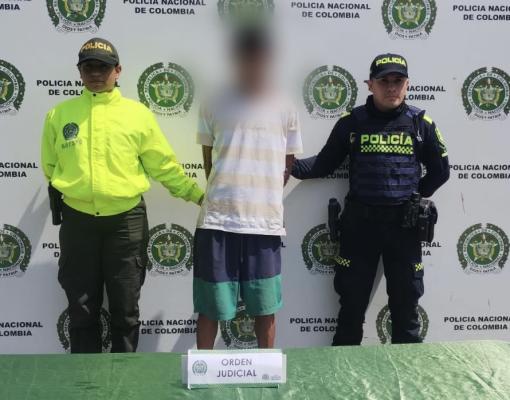 capturado por orden judicial