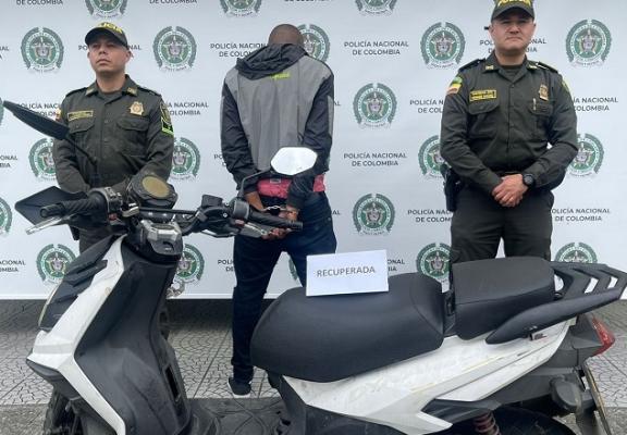 Un hombre fue capturado por receptación